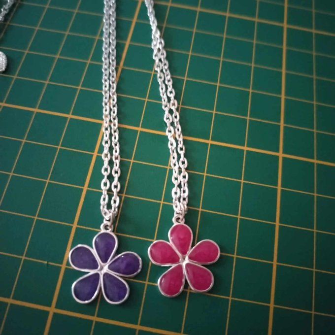 collier fleur